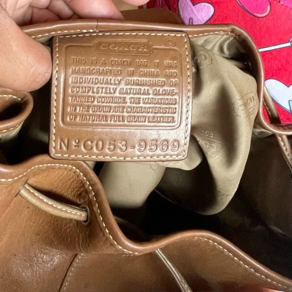 Coach | Bags | Coach Brown Leather Backpack Vintage | Poshmark